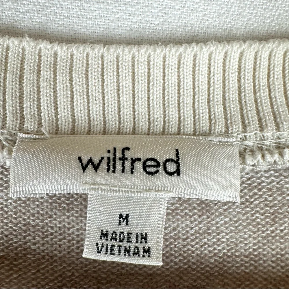 Wilfred Aritzia Lightweight Berri Heathered‎ Crewneck Sweater